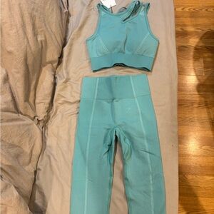 Teal Seamless Activewear Set